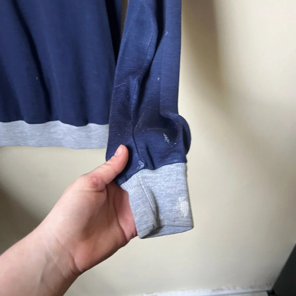 Vintage Nike Blue Tag Made in Taiwan Zip Up Jacket, size XL - Picture 3 of 12